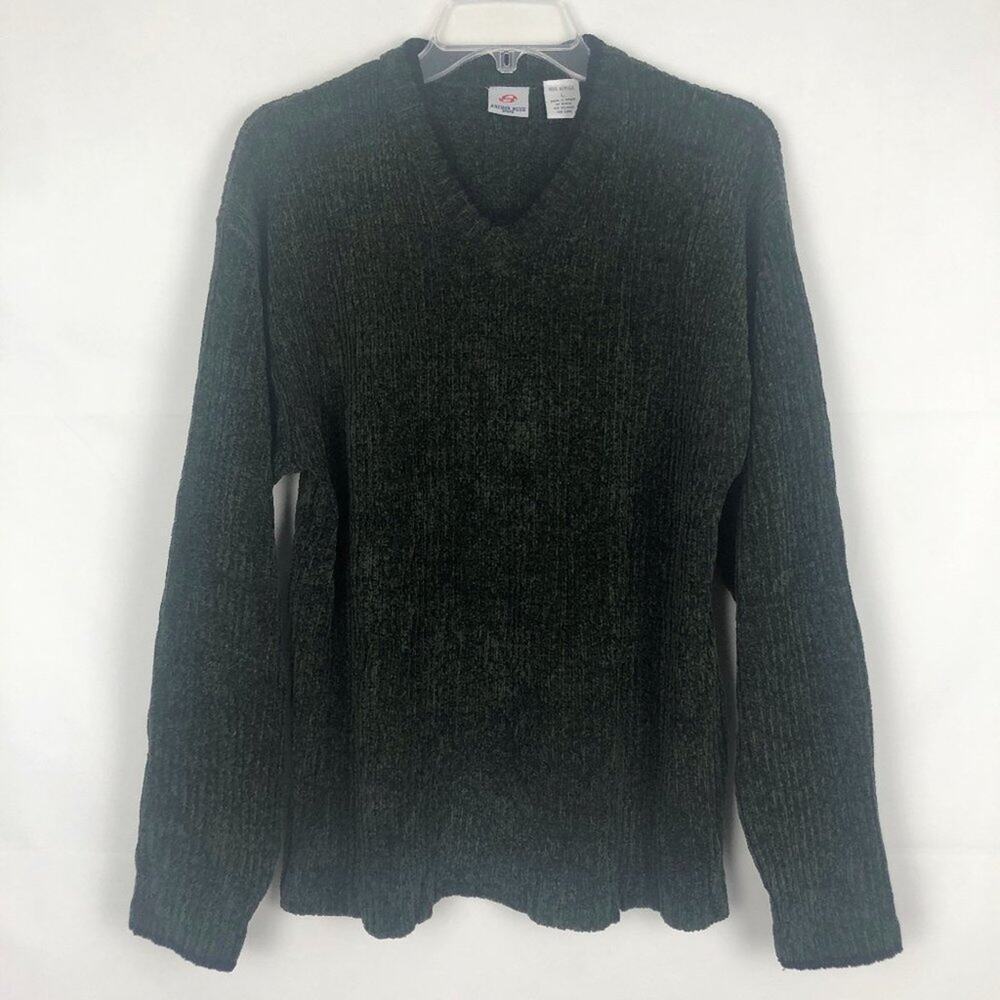 Anchor Blue Men's Y2K Vintage Pullover Sweater Size Large